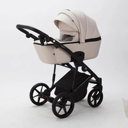 Детская коляска Adamex Mobi 2 в 1 M-TK20 Светло-бежевый