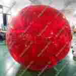 Аттракцион Водный шар ПВХ «Красный», 1,5*1,5*1,5 м