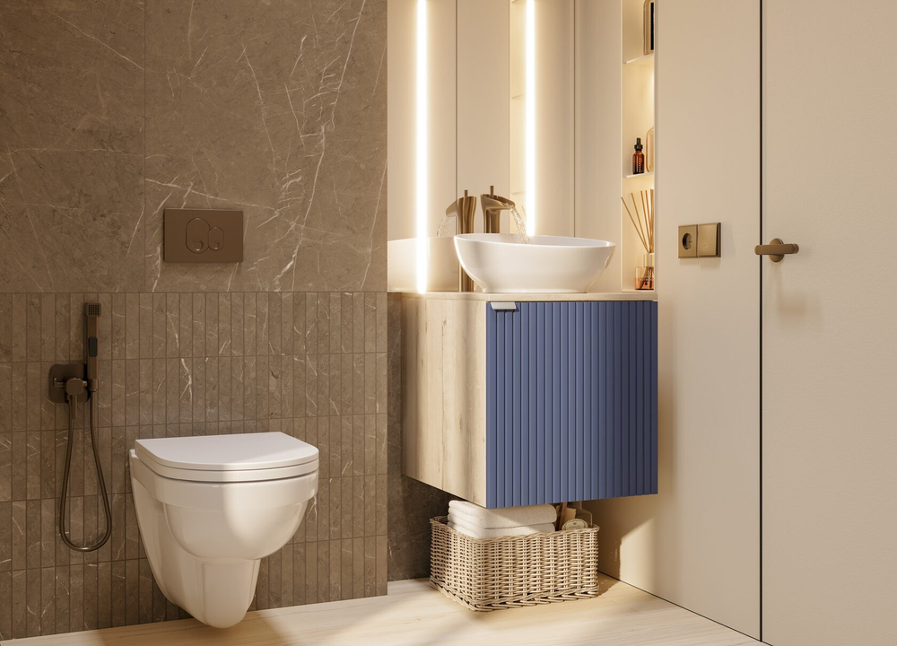 Умывальник Art Cut 39.8*39.8 Sanita Luxe