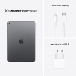 Apple iPad 10.2 Wi-Fi+Cellular 64Gb 2021 Space Gray (Серый Космос)