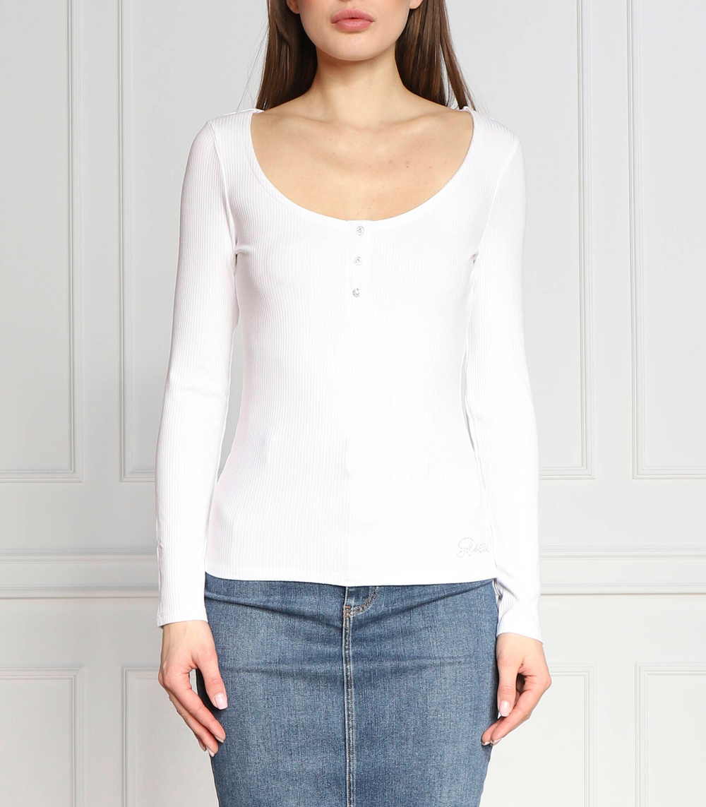 блузка karlee jewel GUESS - белый(W2YP46 KBCO2)