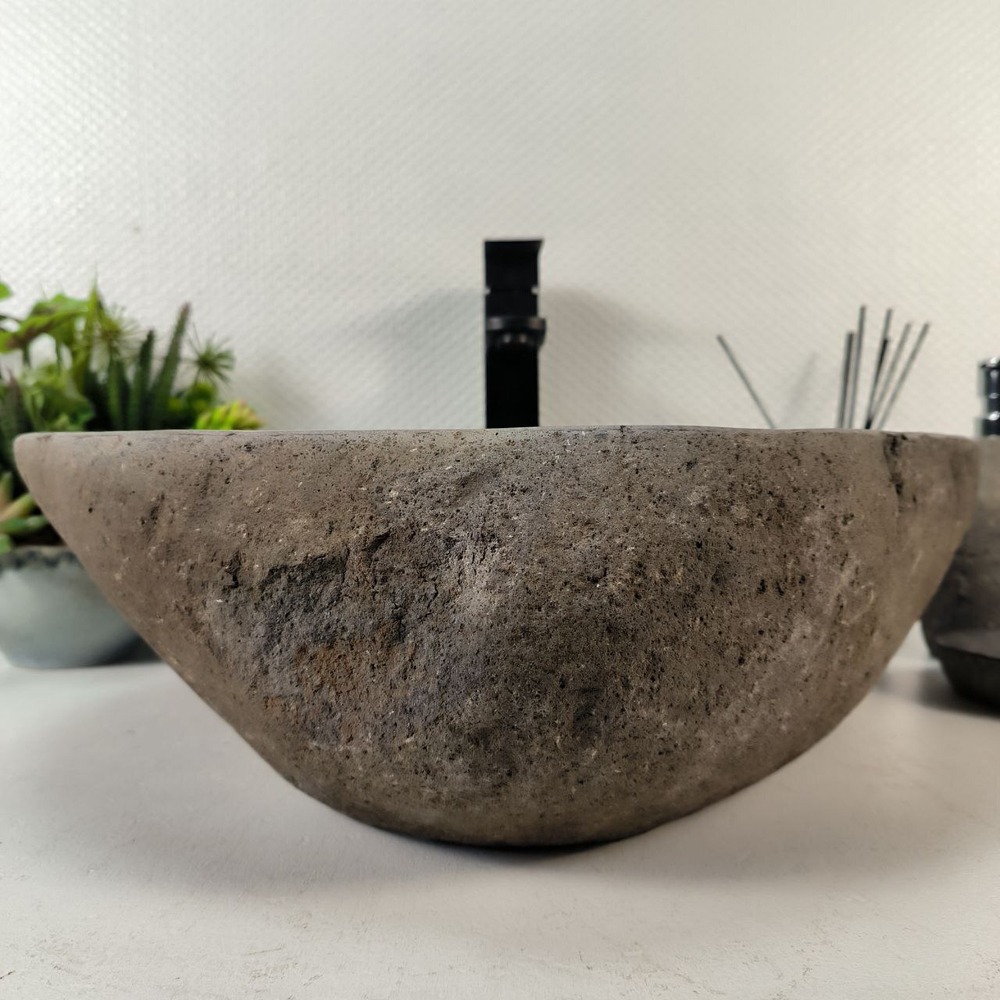 Раковина из речного камня RS-65291 48*45*15 0857