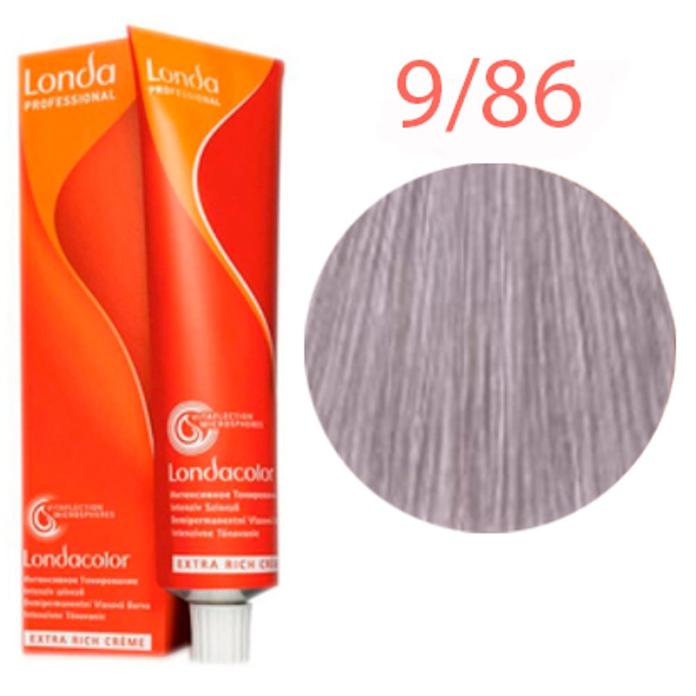 Londa Color инт.тонирование, 9/86 призматический стальной серый, 60мл