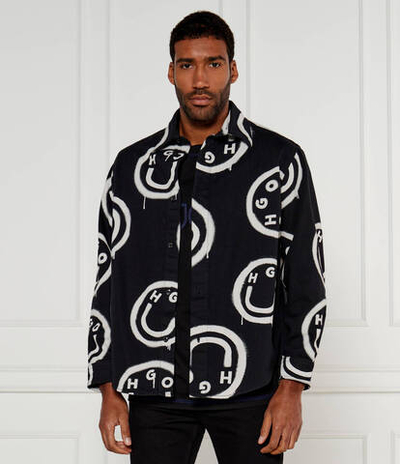 Джинсовая куртка Ebolt Hugo Blue - черный(50527968)