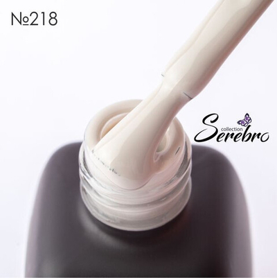 Гель-лак "Serebro" №218, 11 мл