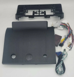 Магнитола для Toyota Land Cruiser 300 (экран климата снизу) - Carmedia KP-T1210FW монитор 12.5" в стиле LEXUS на Android 12, TS10, CarPlay, 4G SIM-слот