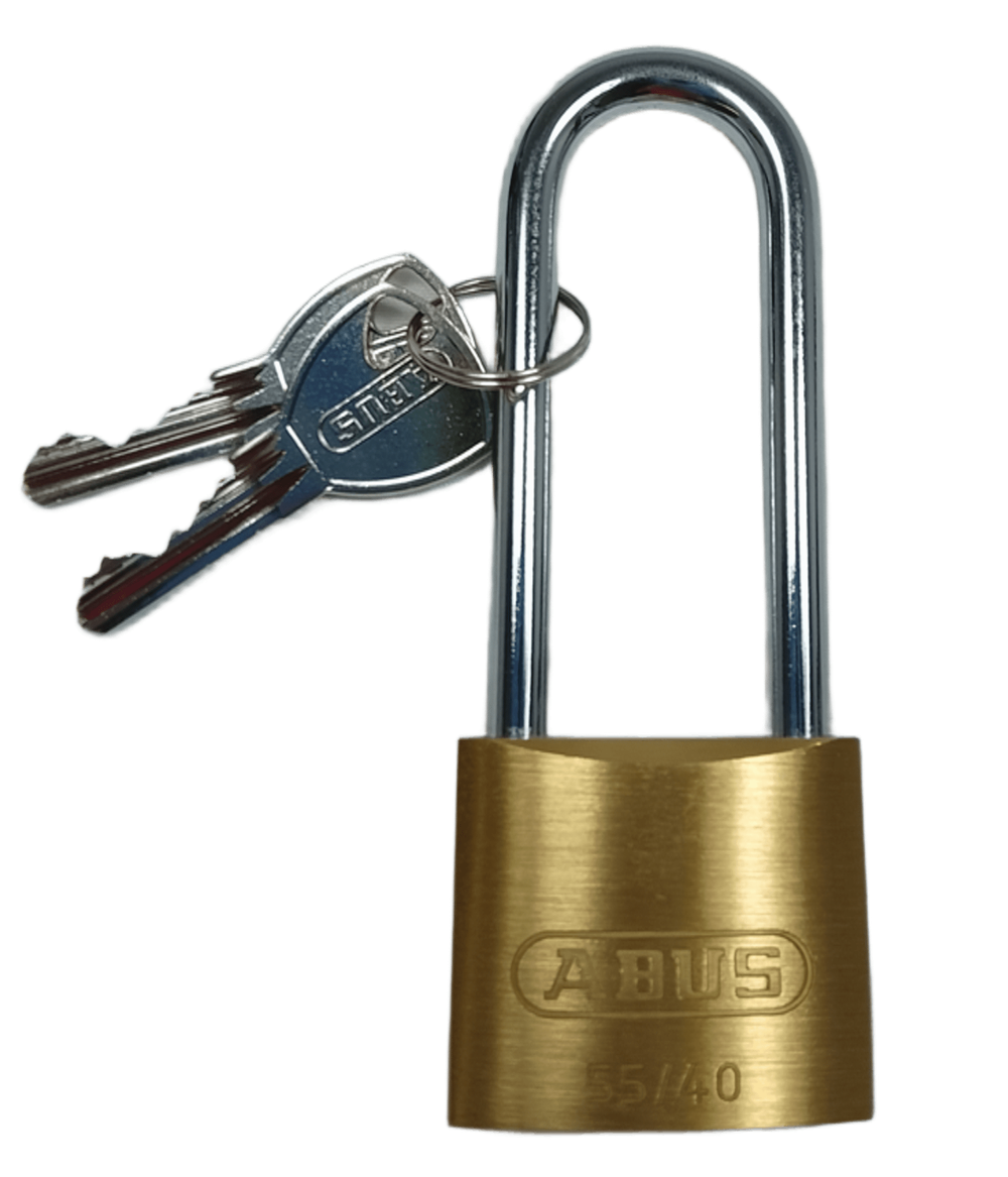 Навесной замок ABUS 55/40HB63 латунь