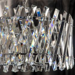 Citilux Ингвар CL334261 Люстра подвесная хрустальная Хром