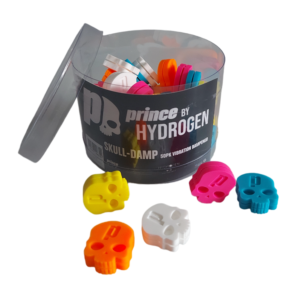 Виброгаситель теннисный Prince By Hydrogen Skulls Damp Jar 50P