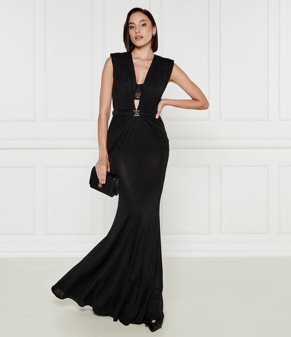 Платье+бюстгалтер Elisabetta Franchi - черный(AB68547E2)