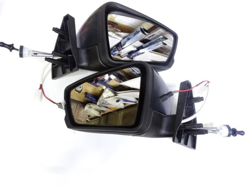 Зеркало бок. /2108-099-15/ (корпус Гранта) механич. с обогревом, повторитель Стандарт, неокраш. (Аксай)