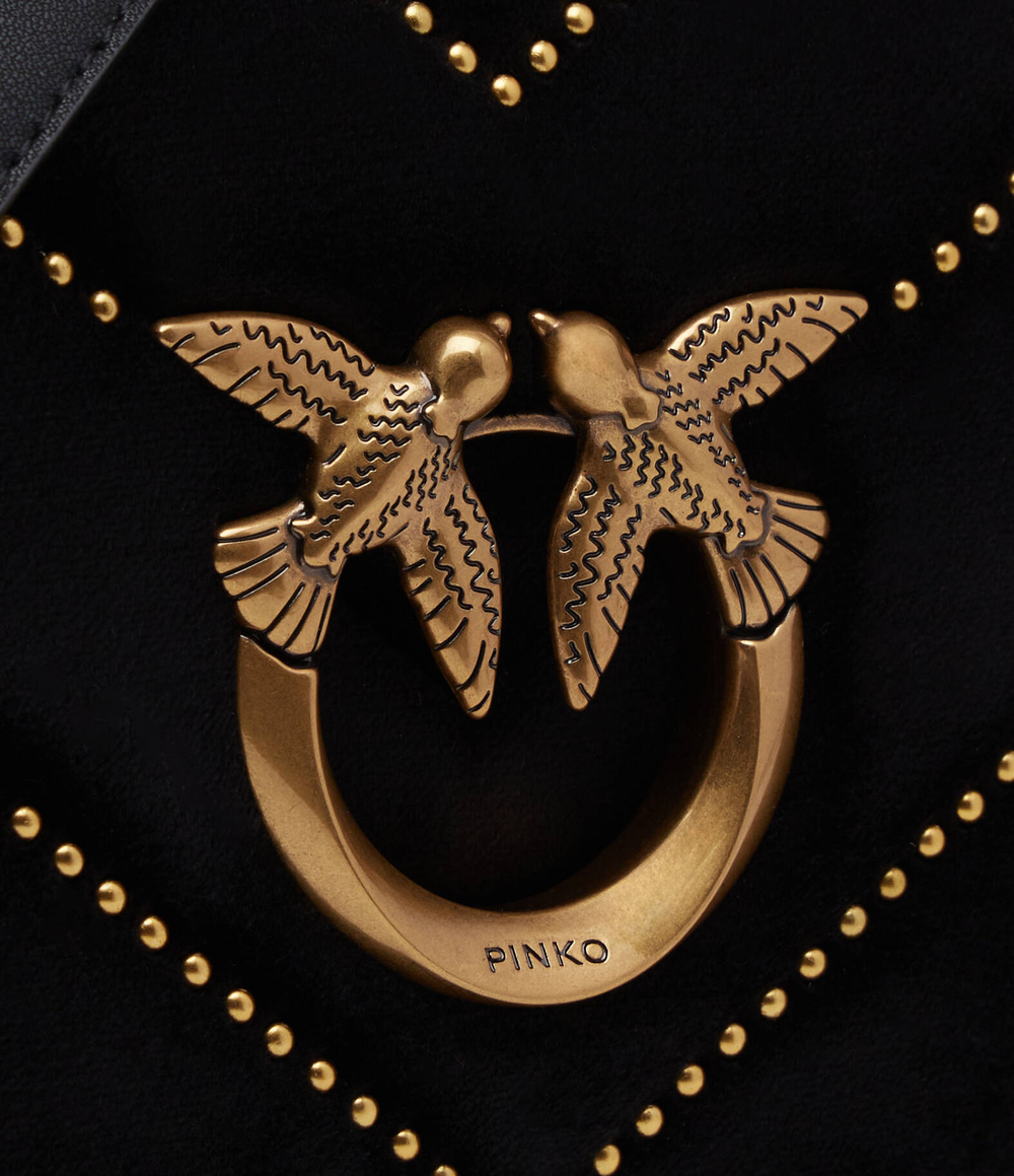 Сумка-мессенджер LOVE CLICK MINI VELLUTO Pinko - черный(100067 A17G)