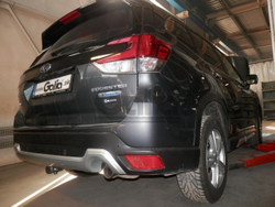Фаркоп оцинкованный Galia S140C для SUBARU Forester 2019-(паспорт и сертификат в комплекте)(без электрики)