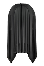 Ривьера 3200 НДНД компакт УСИЛЕННАЯ серый-черный (Лодка пвх под мотор)