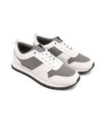 Кожаные кроссовки low top lace up mix Calvin Klein - белый(HM0HM00741)