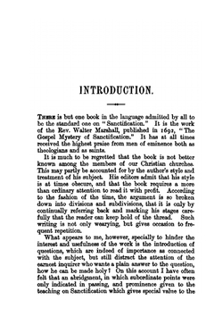Sanctification. Or, the Highway of Holiness, an Abridgment of the Gospel Mystery of Sanctification, with an Intr. Note by A.M. | Walter Marshall