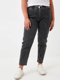 Джинсы на резинке больших размеров