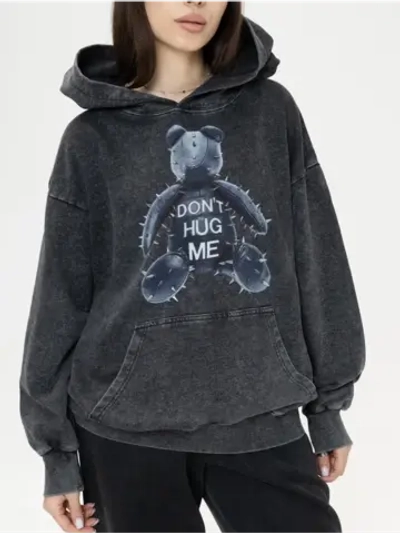 Худи PARABOLA оверсайз варенка для мужчин и женщин