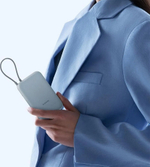 Внешний аккумулятор Xiaomi P15ZM Integrated Cable 10000 мАч голубой