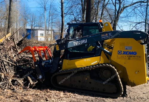 Захват вилочный на Телескопический мини-погрузчик Bobcat