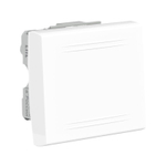 Переключатель перекрестный 1-кл. 2мод. Viva 16А IP20 бел. DKC 45022