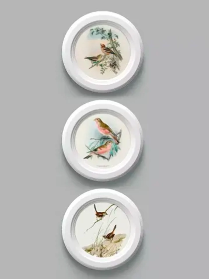 Картины на стену интерьерная на холсте 3 шт 17.5 см