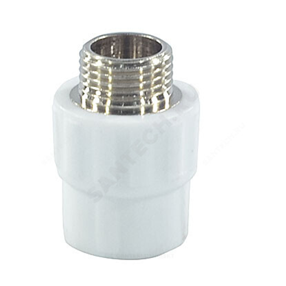 Муфта PP-R комбинированная белая Дн 25х1/2" НР PRO VALFEX 10130125-PRO