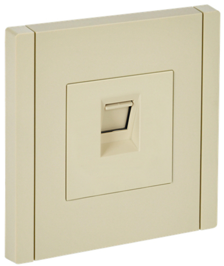 FORTE&PIANO Розетка компьютерная RJ45 кат.5E FP432 ваниль IEK