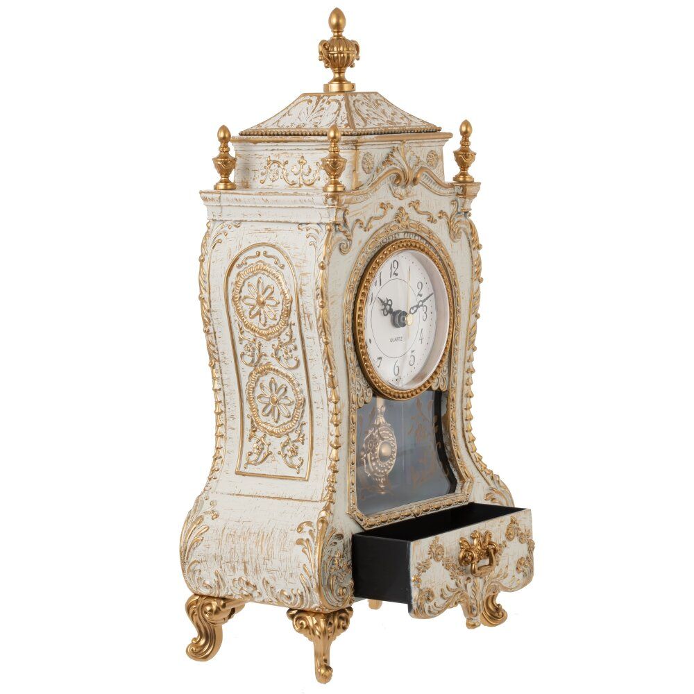 GAEM Часы настольные декоративные (музык. 1xАА н/п), L0,7 W9 H32 см