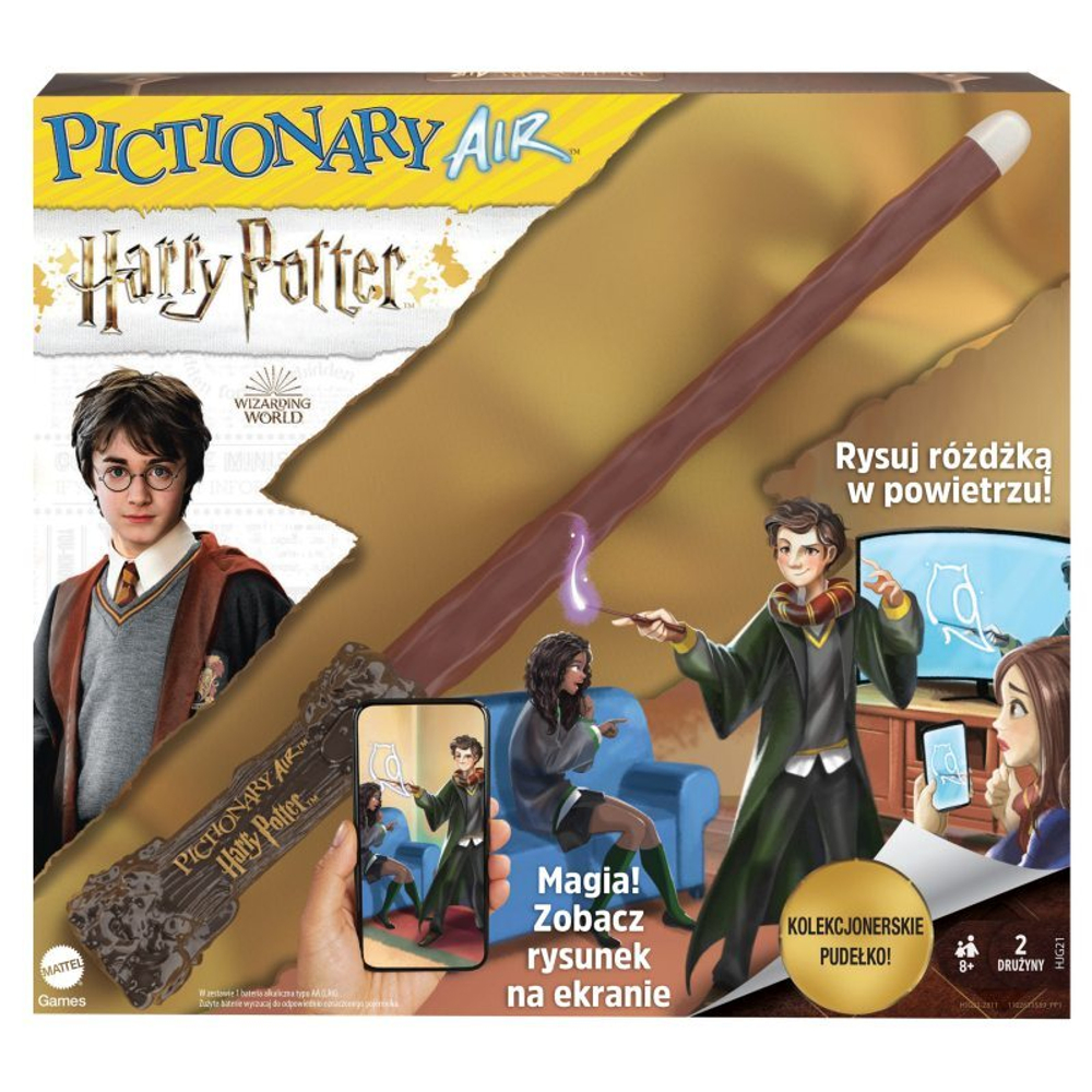 Mattel - Pictionary Air Game Harry Potter ver. ПЛ HJG21