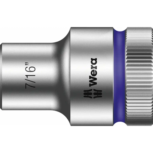 Торцовая головка Zyklop 1/2″ дюймовая 7/16" WERA 05003619001