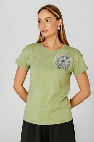 Футболка с декором Тамбовчанка