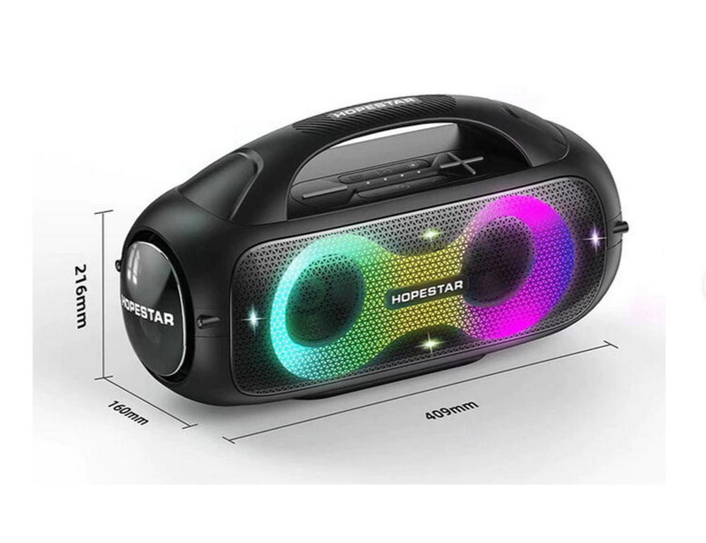 Беспроводная колонка Hopestar A50 PARTY (80W/8.8A) Colorful