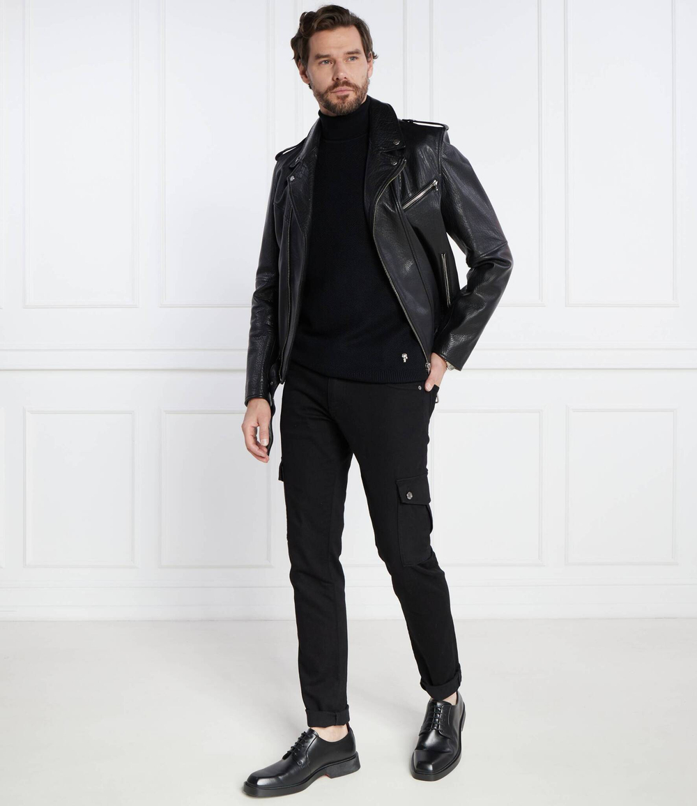 Хлопковый гольф Karl Lagerfeld - черный(655009 534399)