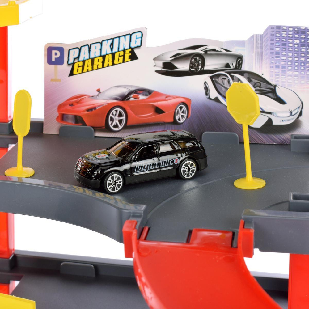 Парковка с транспортом, коробка 7159