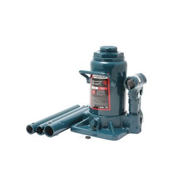 Домкрат бутылочный 12т Forsage низкопрофильный (h min - 190мм, h max - 350мм, ход штока - 90мм) T91207