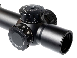 Прицел March-F 1-10x24 Shorty DR-TR1FB FFP+SFP 30мм, с кронштейном (D10SV24FDIML_P DR-TR1FB)