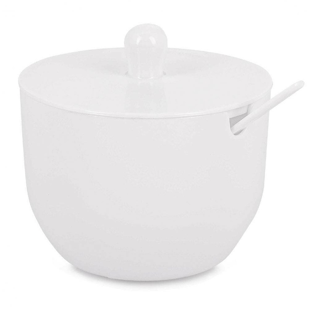 Сахарница с ложкой 0,39л Джелли (белый)