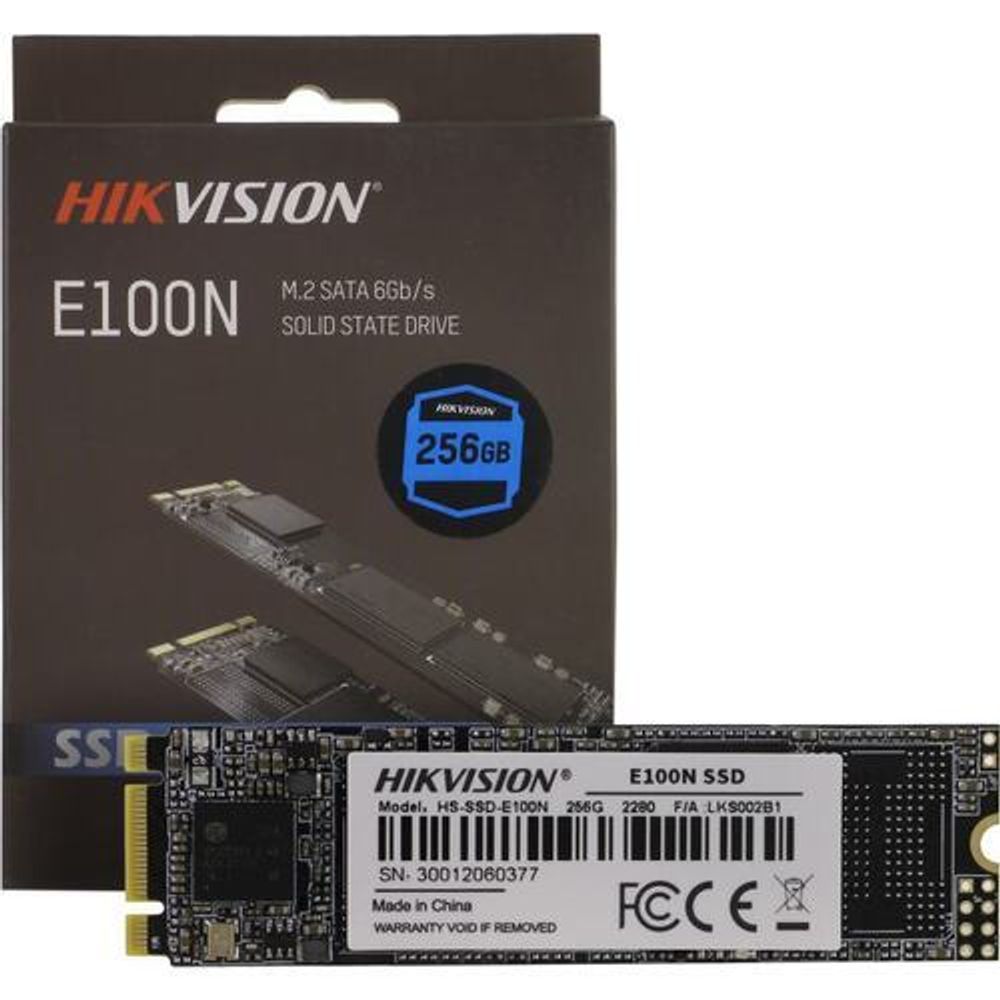 Накопитель SSD M.2 HIKVision 256GB E100N Series &amp;lt;HS-SSD-E100N/256G&amp;gt;