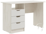 Стол с ящиками Детская Юниор-4 (дуб крафт белый/шарли белый)