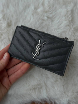 Картхолдер Saint Laurent Monogram Fragments