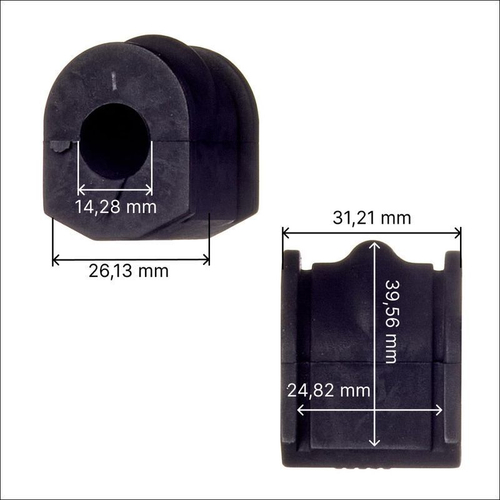 Втулка стабилизатора заднего Avantech ABH0218