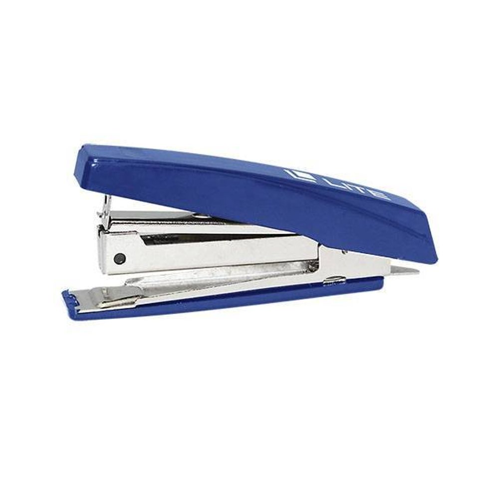 Степлер LITE 12 л. № 10 пластик синий