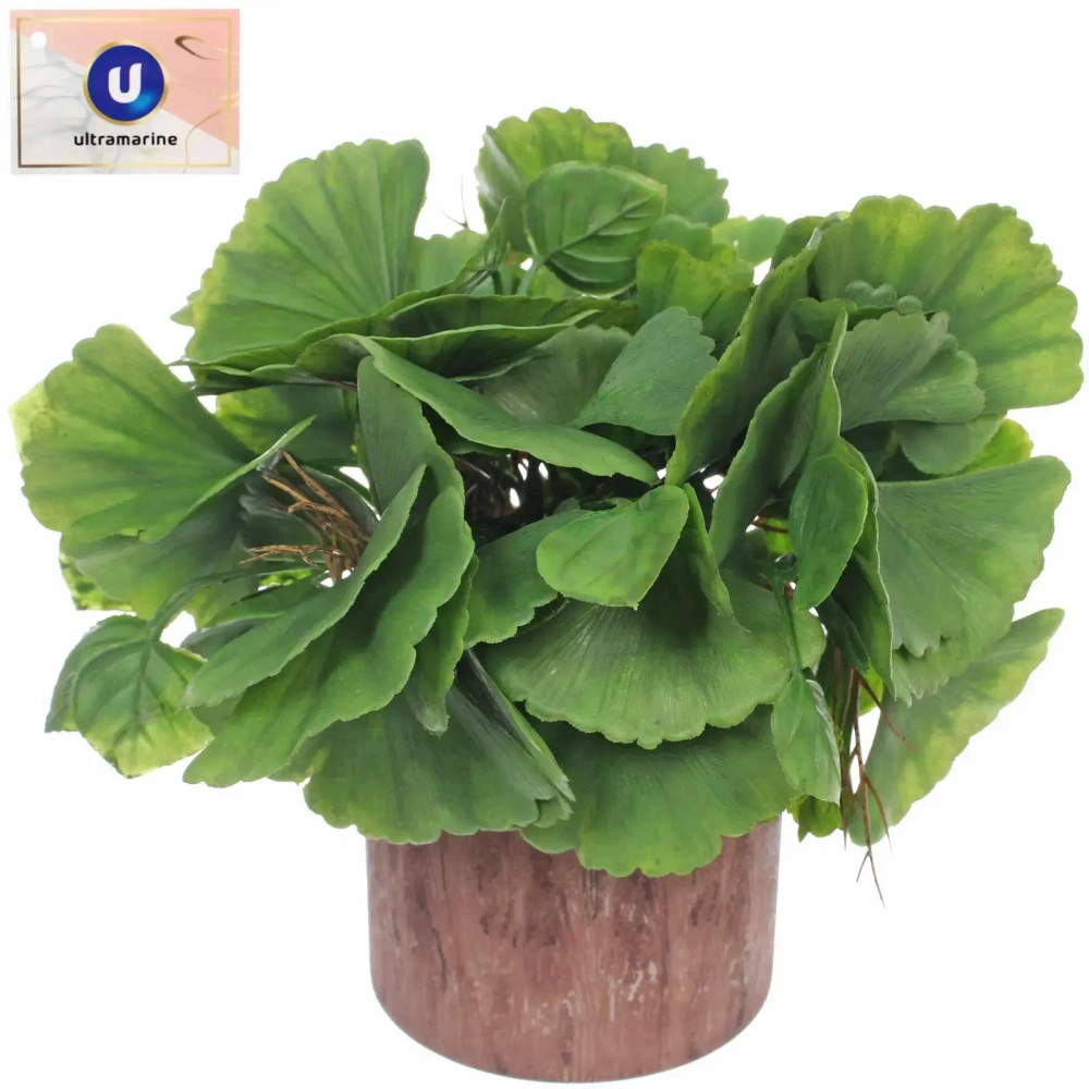 Цветок искусственный в горшке «Папоротник» 16см