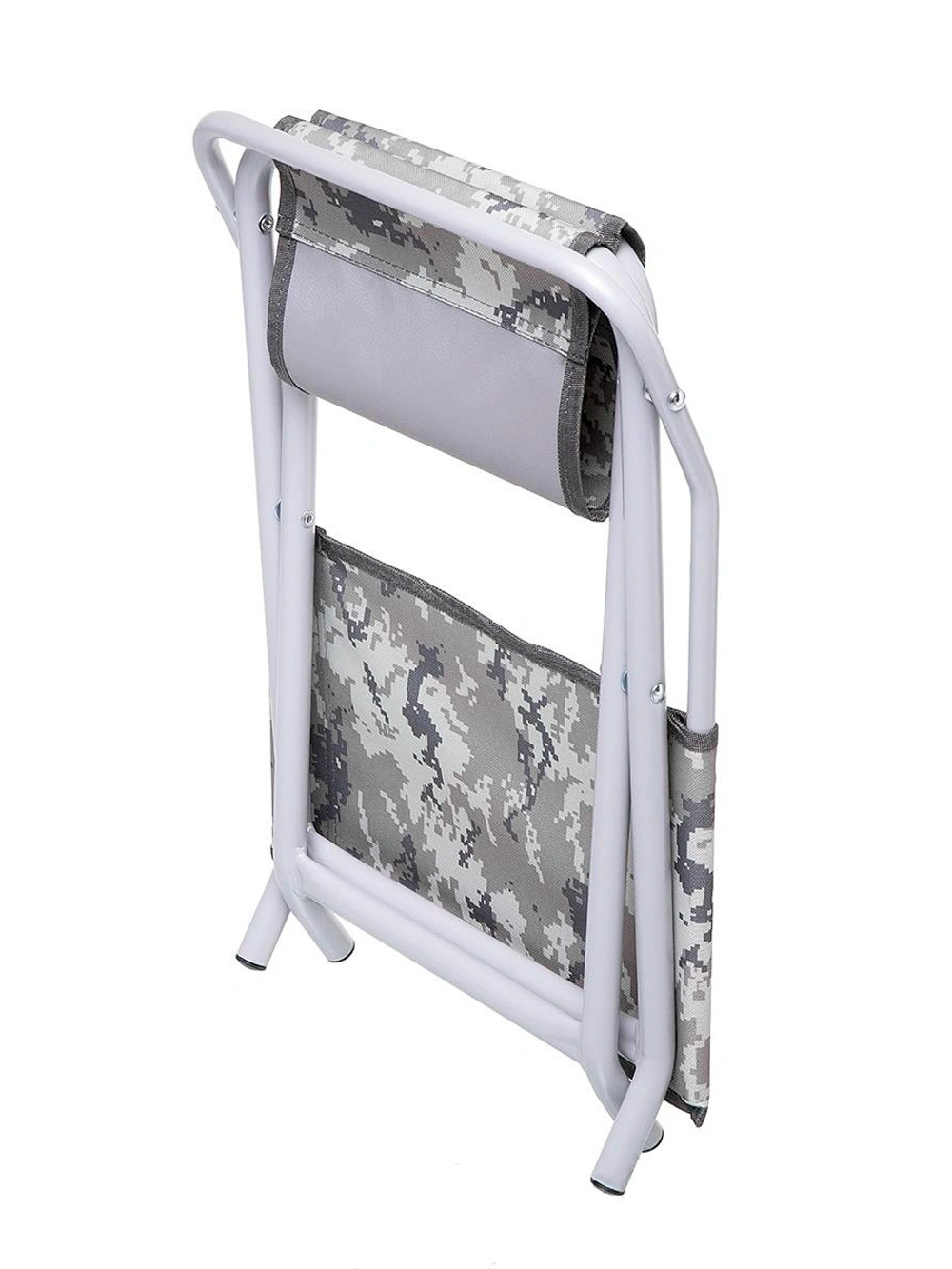 Стульчик рыболова Nisus СР-400 (ст.труба д19) КМФ цифра (T-N-FC-400-DG)