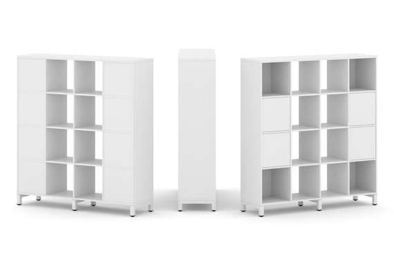 Style Project Набор стеллажа 1 сторон., 4 яр. SN.NS-441  1488*400*1615