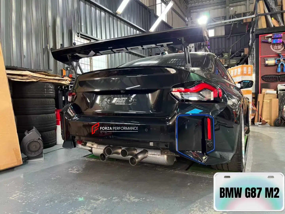 Выхлопная система и задний диффузор для BMW M2 G87 2023+ БМВ
