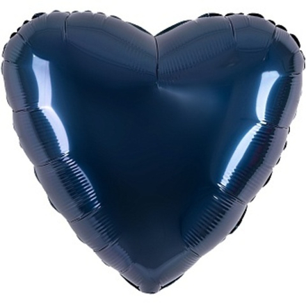 Р 18'' Сердце Сапфир 40 см.