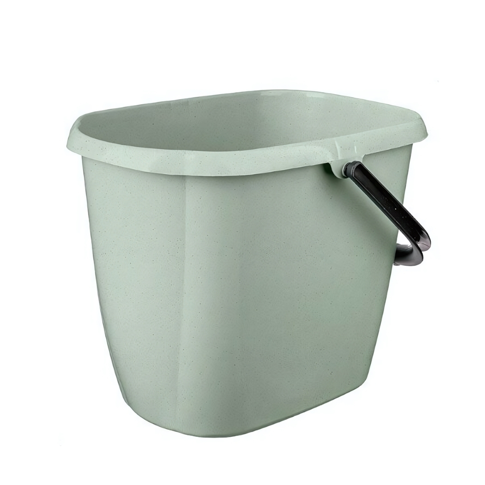 Ведро "Greenland" прямоугольное 12л (зеленый флэк)