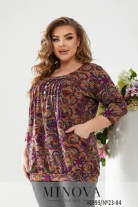 Кофточка 23-04-Коричневый Minova